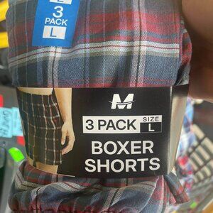 BOXER SHORTS ALL SIZES 3PCS FOR $5